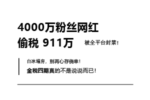 科普｜白冰偷稅案背后：金稅四期到底有多“嚴”？